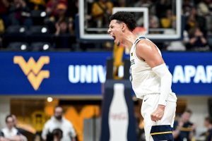 Tre Mitchell returning to WVU men's hoops team for his final year of eligibility